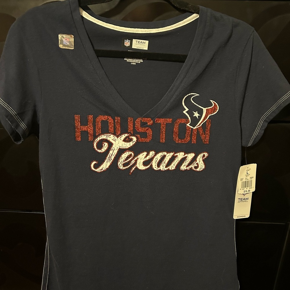 Houston Texans V-neck shirt 🏈